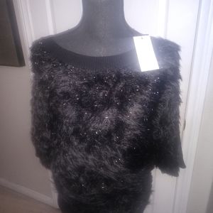 NWT!! BCBGMAXAZRIA SUPER SOFT PULLOVER SWEATER WITH RIBBED WAISTBAND